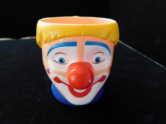 Barnum & Bailey Plastic Clown Mug