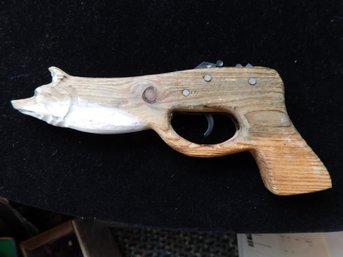 Toy Wood Animal Shaped Gun