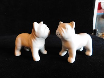Ceramic Dogs Salt & Pepper Shakers