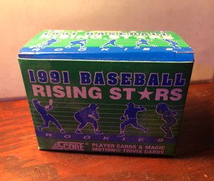 1991 Score Rising Stars Baseball Set