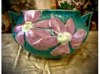 Vintage Roseville Hanging Vase