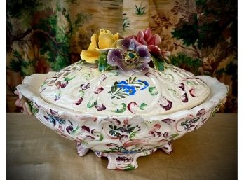 Beautiful Vintage Covered Dish