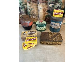 Amazing Vintage Tins Snd Soap