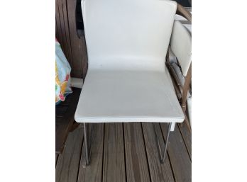 Cute Mid Century Vinyl Chair