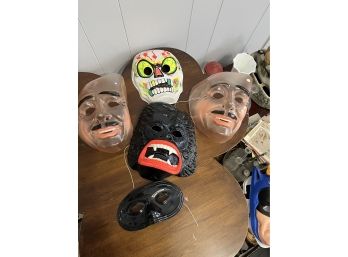 Vintage Halloween Masks