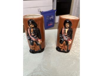 Vintage Pirate Tiki Mugs