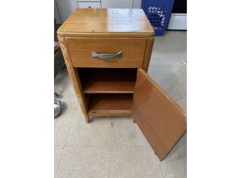 Vintage Wooden File Cabinet