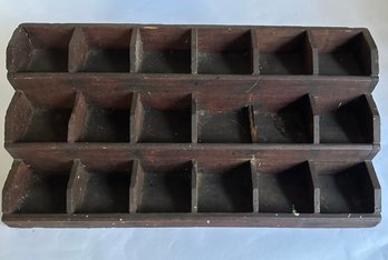 Antique Wooden Whatnot Box