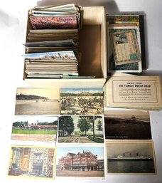 Real Photo Postcards  Lightning, Bear, W/ Postcard Pamphlets