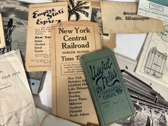Travel Related Paper And Vintage Maps