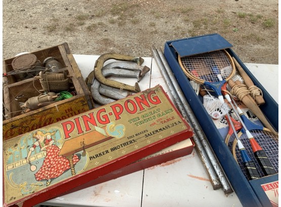 Group Of Antique Games