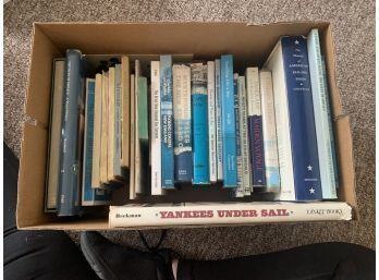 Group Of Books On The New England Coast And Sailing