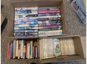 3 Boxes Of Self Help And Kitchen Soup Of The Soul Books