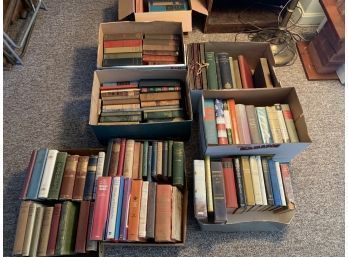 8 Boxes Of Older Books (B)