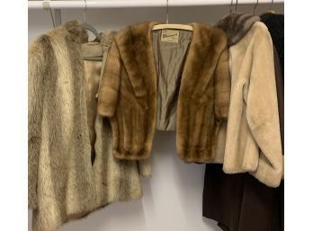 Mink Stole And Vintage Coats