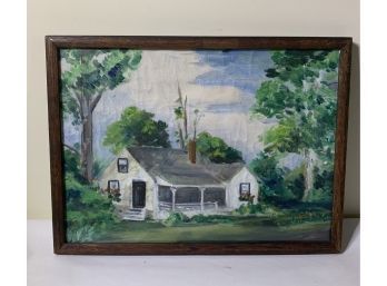 Painting Of A Cottage