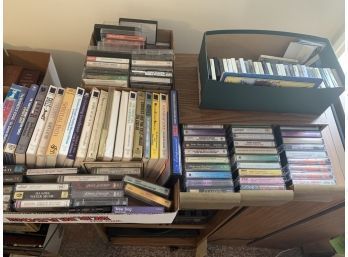 4 Boxes Of Cassette Tapes