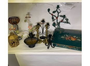 Candlesticks And Decorative Items