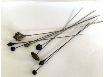 Group Of Hat Pin And Stick Pins