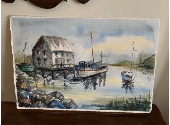 Gloucester Water Color Betty Cook