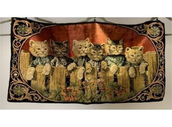 Decorative Wallhanging Of Cats