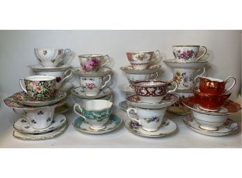 Porcelain Cups And Saucers