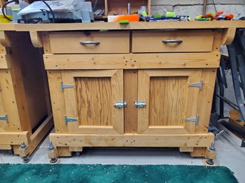 Custom Woodworking Bench #1
