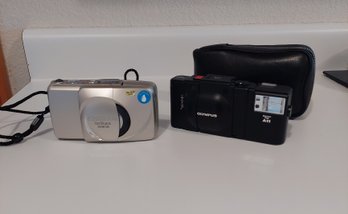 Lot Of Two Olympus Cameras