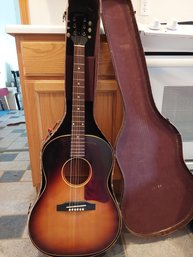 Gibson Acoustic Guitar With Case
