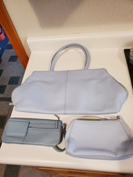 Levenger Designer Bag With Two Accessories Purses
