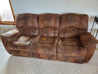 Fabric Reclining Couch
