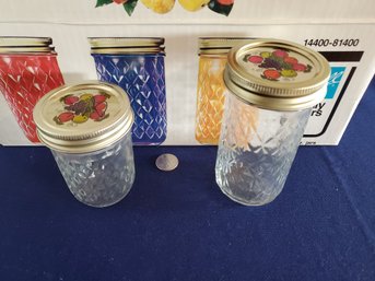 Ball Quilted Crystal Jellie Jar