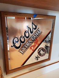 Vintage Coors Extra Gold Sign