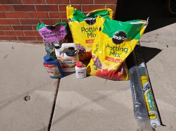 Potting Mix And Other Items