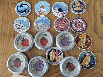Knossus Ltd And Cross Stitch Coasters