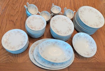 Noritake Plate Set And Tea Cups