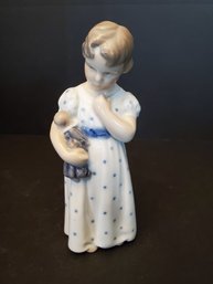 Royal Copenhagen Girl Figurine