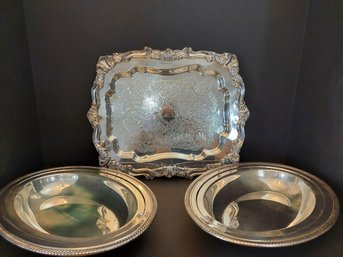 Silverplate Serving Platters