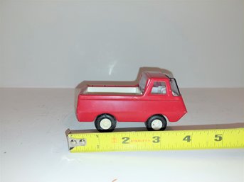 Tonka Mini Pickup Truck Red 4 1/2'