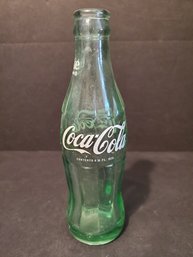 Coca-Cola Vintage Green Glass Bottle
