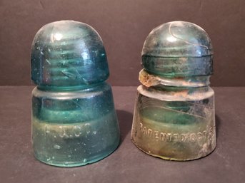 Antique Glass Insulators 1907