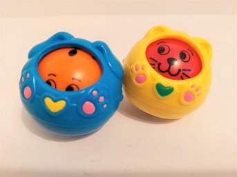 Fisher Price Roll Around Face Sensory Balls Toddler Baby Toy Balls