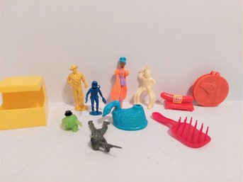 Various Plastic Toy Figures 90s Galoob Skydancers