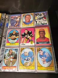 1960s Tops Football Cards