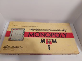 1954 Parker Brothers Monoply Board Game