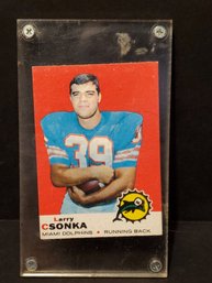 Larry Csonka 1969 Topps Card #120 Rookie Dolphins