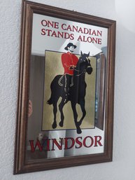 Vintage Windsor Canadian Whiskey Advertising Sign