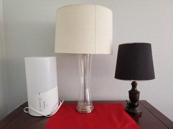 2 Lamps And Humidifier
