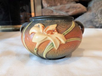 Vintage Roseville Zepher Lily Jardiniere Vase