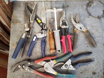 Lot Of Lawn Tools And Cutters